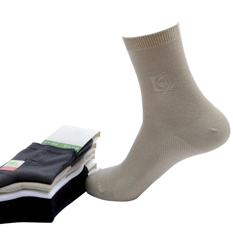 Chaussettes courtes en Fiber de bambou pour homme, 6 paires/lot, fines et fraîches, déodorantes, respirantes, de marque, décontractées, pour les affaires