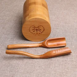 Chinese Natural Bamboo Tea Scoop Teaspoon Tea Shovel Tea Accessories