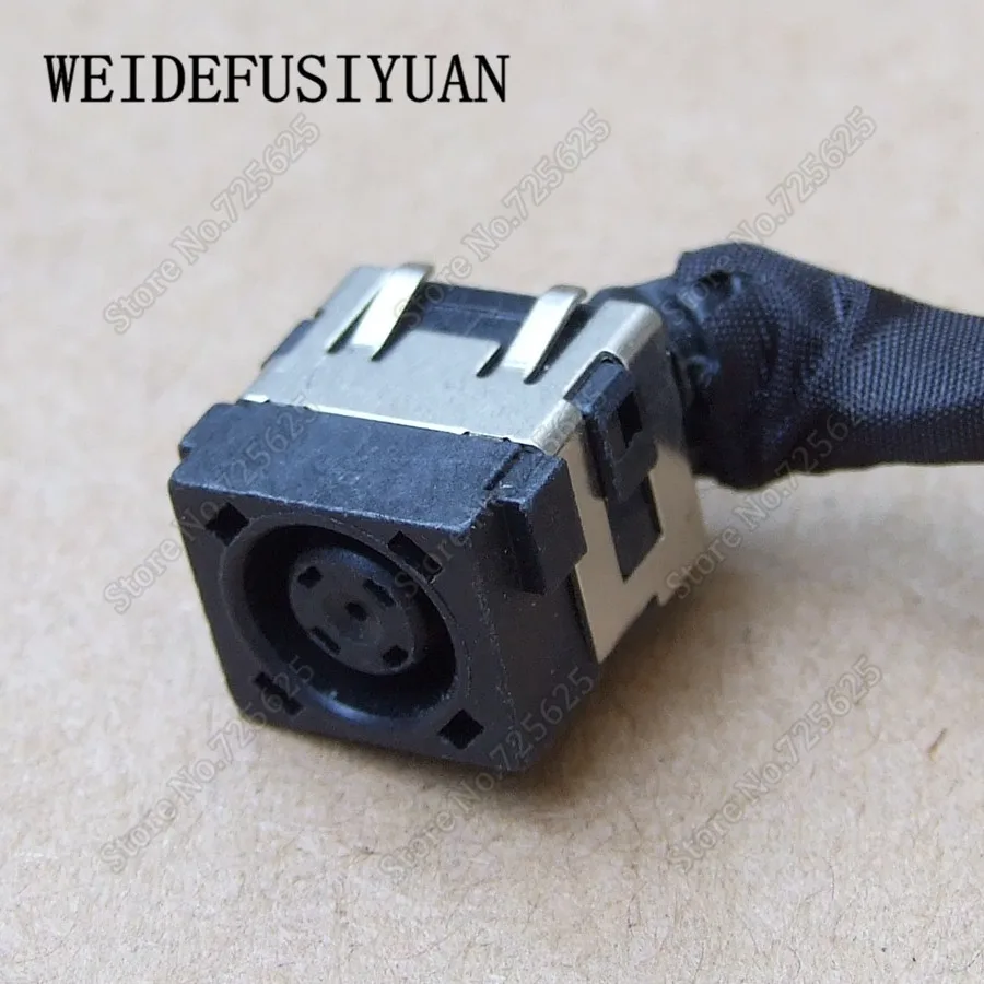 2-10PCS DC Power Jack Socket In Cable Harness For DELL Alienware 15 R1 R2 Series DC in Cable