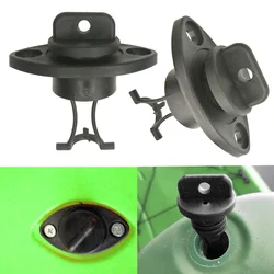 Universal Canoe Dinghy Kayak Boat Hull Thread Drain Plugs Kit Plastic Scupper Stopper Bung