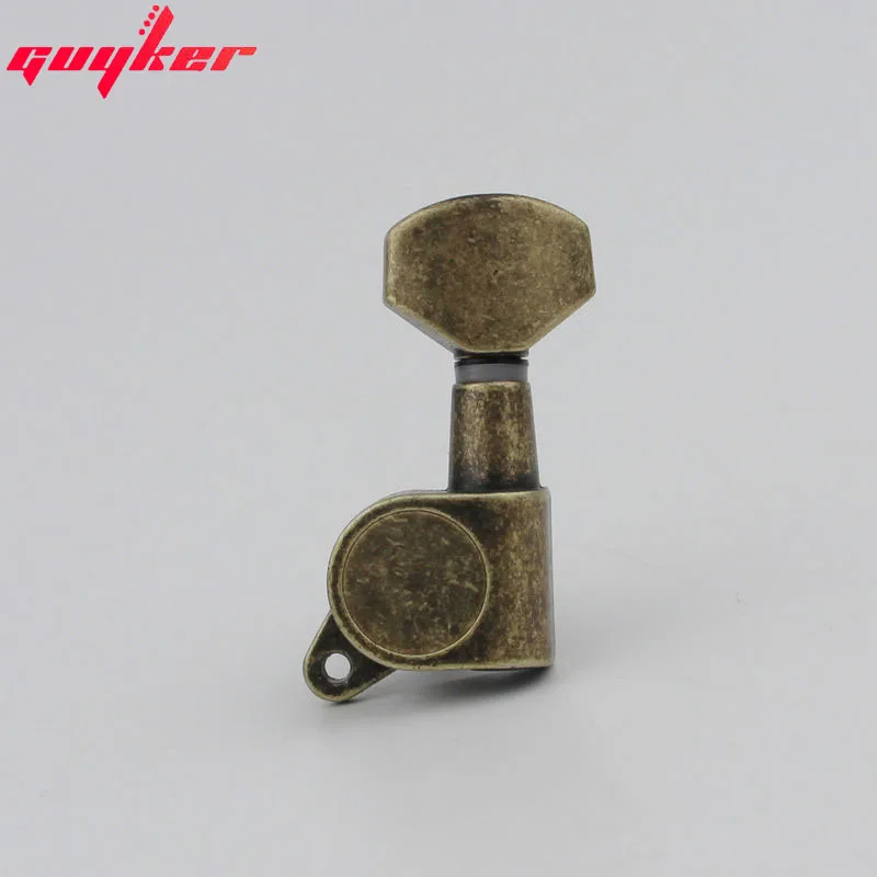 Antique Brass Guitar Tuners Guitar Tuning Pegs machine head J-07 Lock