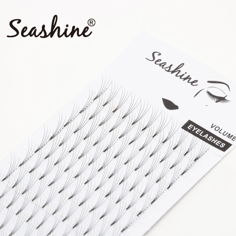 Seashine Short Stem lashes 2D-6D Pre Fanned Lash Extension Supplies Volume Lashes 4D Pre Made Volume Fans Eyelash Extension