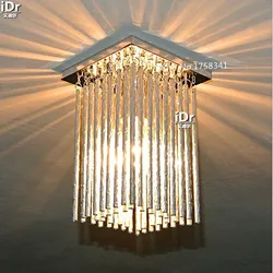 NEW E14 Modern Chrome Chandeliers L120mm Bedroom lights corridor lighting 0129