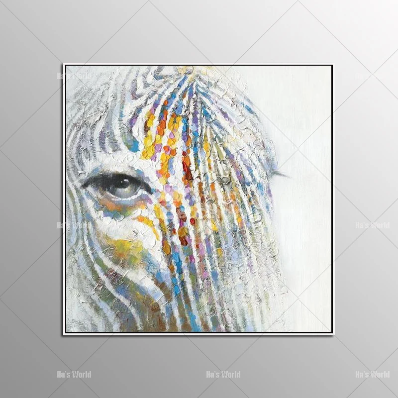 

Wall Art Animal Handpainted Painting Canvas Art The Beauty Horse Home Decoration Wall Pictures For Living Room Home Decor