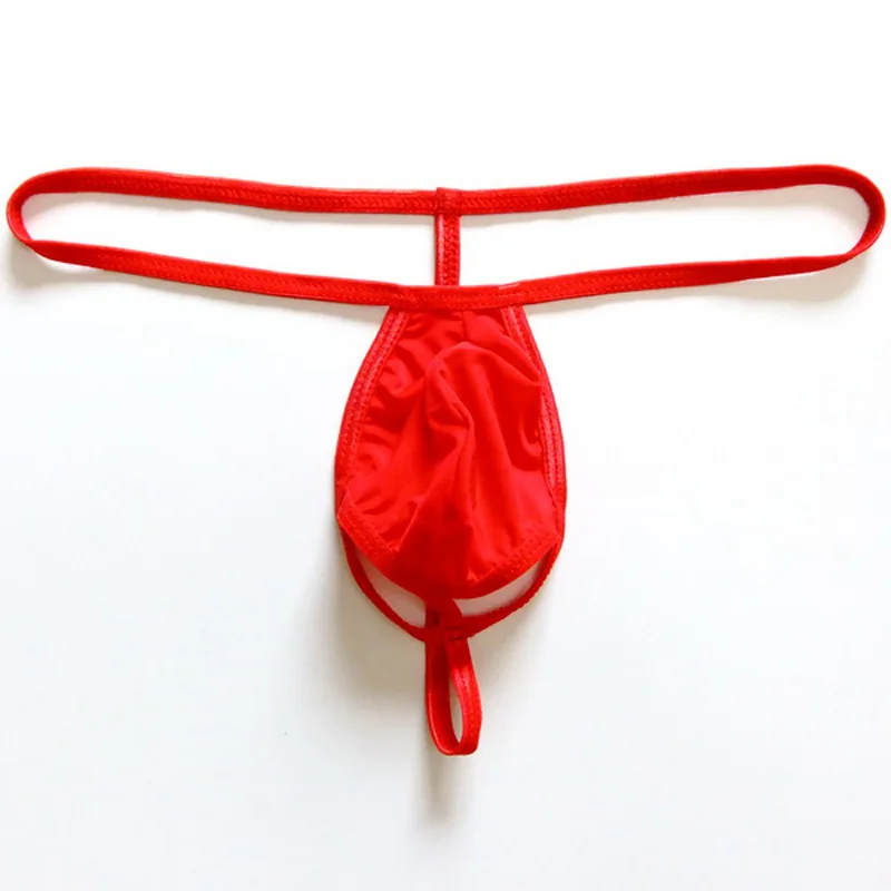 Thin Milk Silk Mens Penis Pocket Underwear jockstrap gay underwear 2019 hot Men Thong Nylon Low Waist Transparent Male