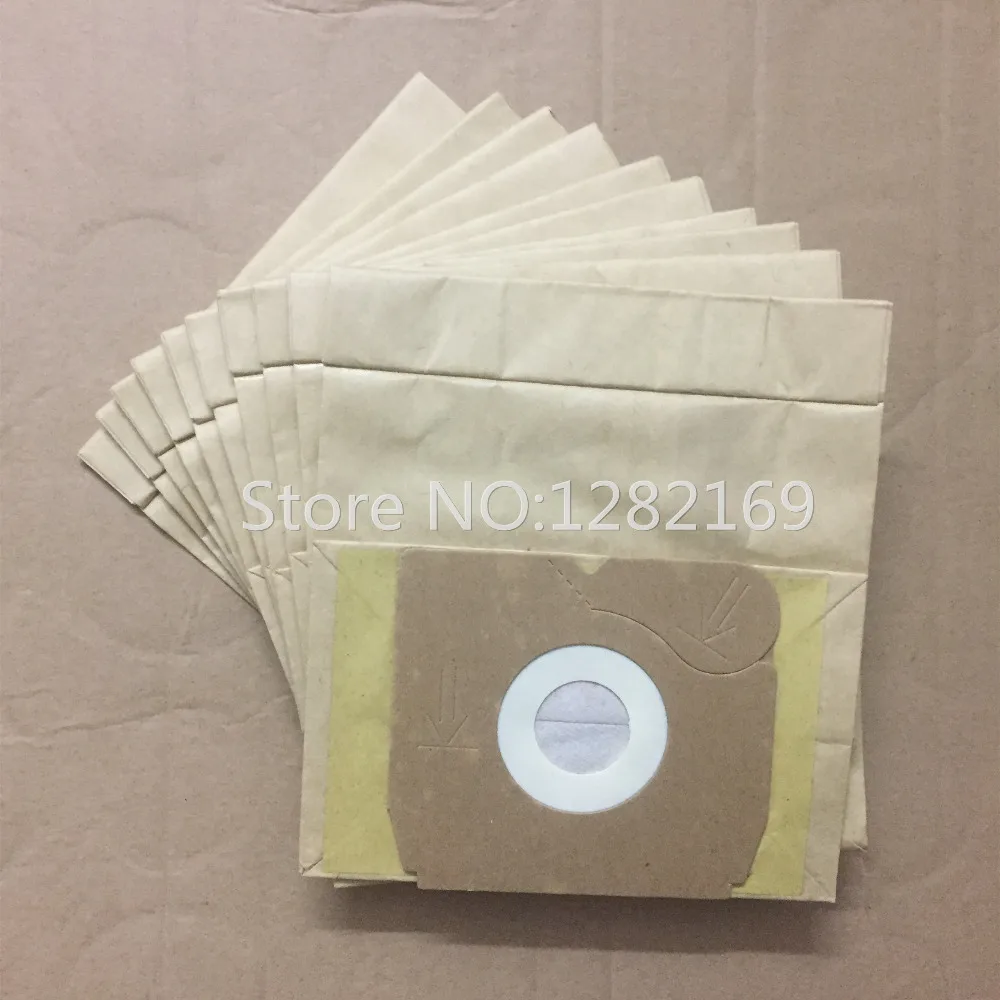 10 pieces/lot Vacuum Cleaner Dust Bag Paper Filter Bag for Electrolux Z1550 1560 Z1570 Z2332 Vacuum Cleaner Bag Accessories