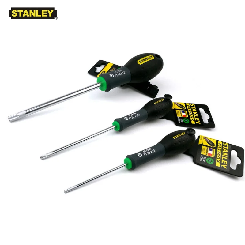 Fatmax 1-piece lifetime guarantee torx screwdriver with hole stars security screwdrivers T10 T15 T20 T25 T30 T40 chrome steel