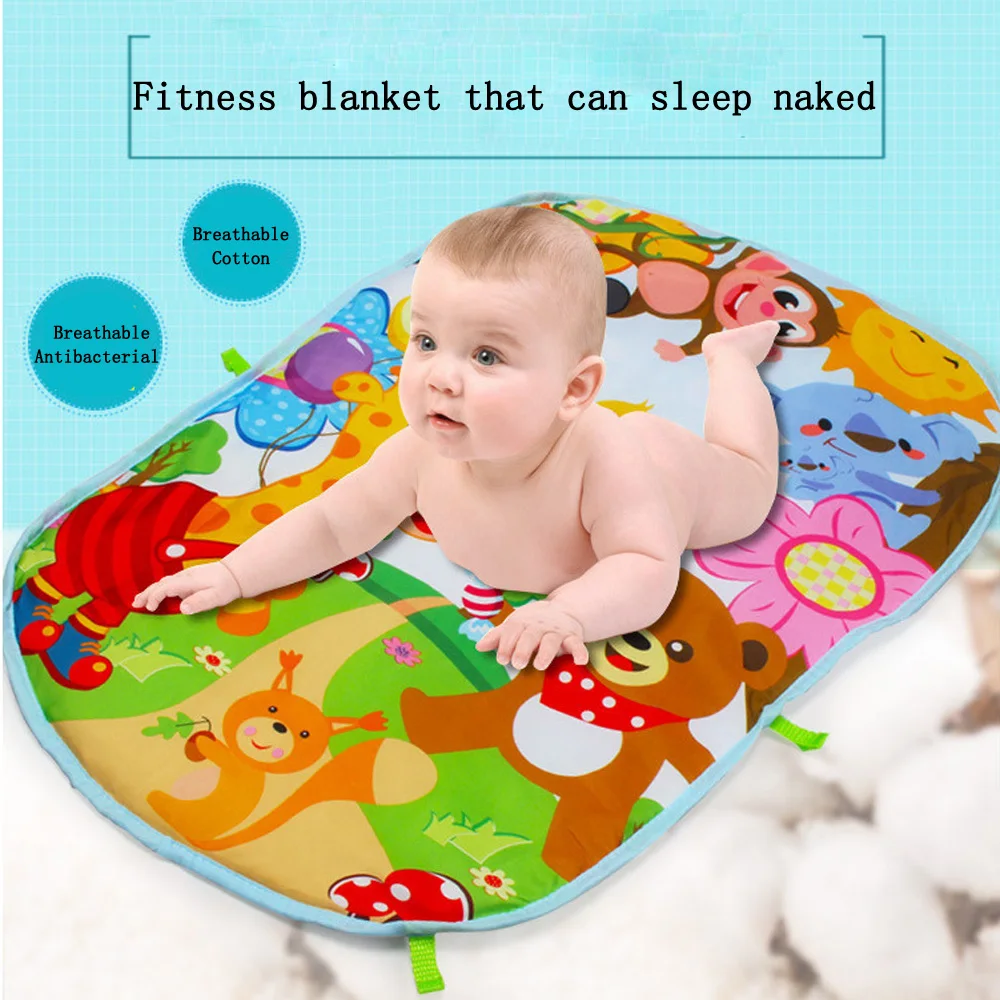 Baby Play Mat Kids Rug Educational Puzzle Carpet Playmat With Piano Keyboard And Cute Animal Baby Gym Crawling Activity Mat Toys