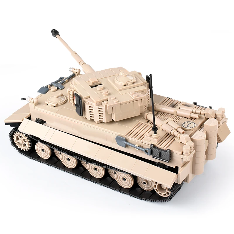 1018+pcs Military War Tank Model Building Blocks Sets Toys Tank Construction Blocks Educational Brick Toy For Children