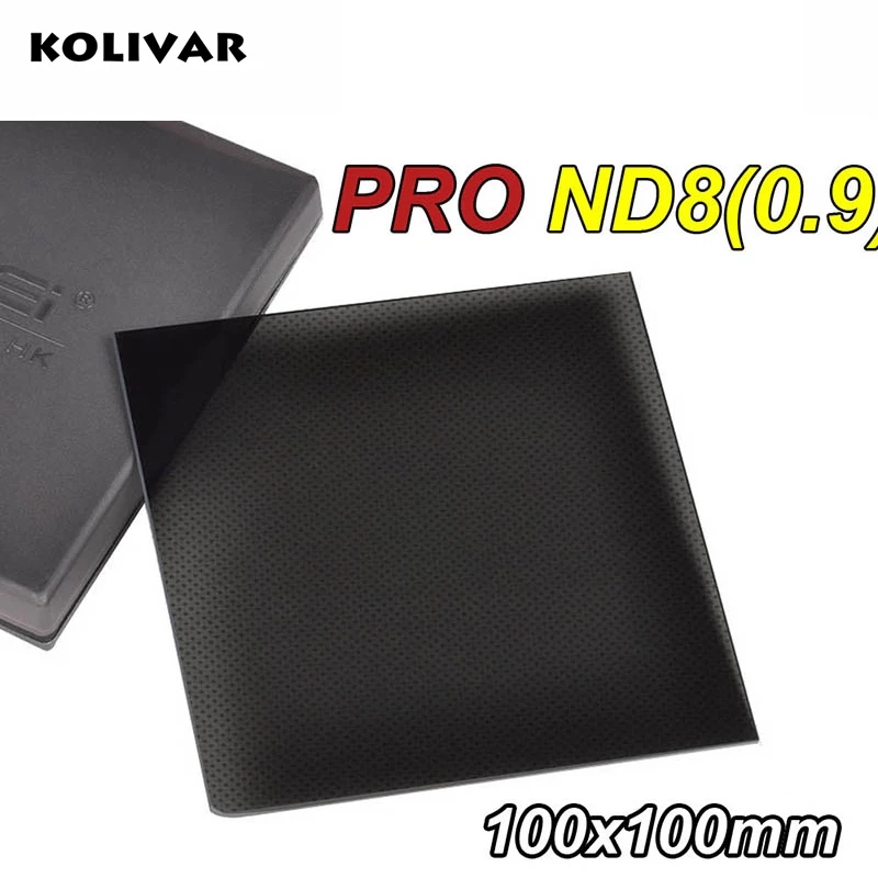 Zomei 100mm Square Filter ND8 Pro Optical Glass 100x100mm 3-stop ND0.9 ND Filter for Cokin Z-PRO Series Lee Hitech Singh-Ray