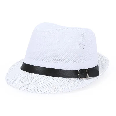 LNPBD 2017 hot sale male sunbonnet summer mesh fedoras strawhat cap male  breathable summer hat