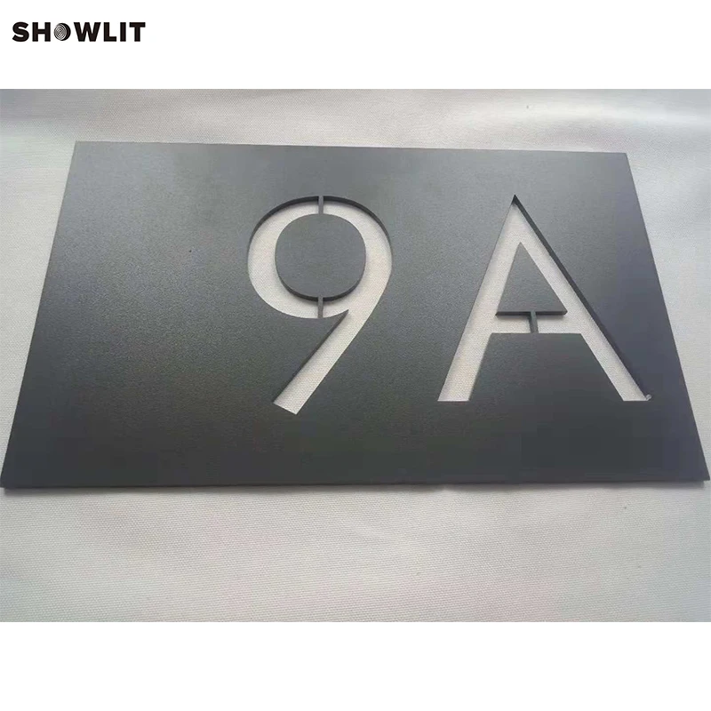 Company Customed Room Number Wall Plaques