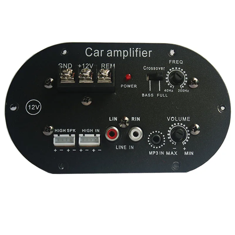 1PC High-Quality 70W 6 Inch / 8 Inch 12v 4ohm Speaker Car MP3 Audio Amplifier Motherboard Full Range Cars Subwoofer