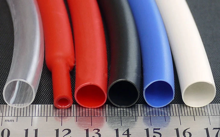 1M Ratio 4:1 12mm Dia Double Wall Black White Red Clear Thermosol Insulation Cable Sleeve Wire Wrap Heat Shrink Shrinkable Tube