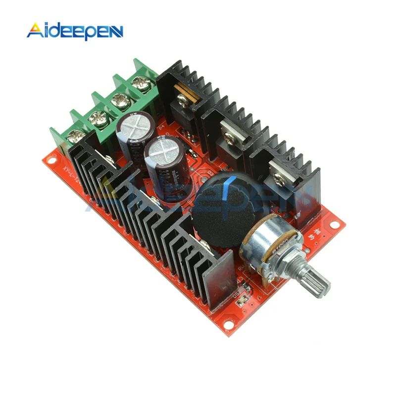 DC 12V 24V 48V 2000W 40A DC Motor Speed Controller Adjustable PWM HHO RC Regulator Controller Switch 10V-50V With Black Case