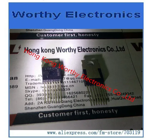 

Free shipping 10PCS/LOT ITS612N1 IC SWITCH HISIDE SMART TO220-7