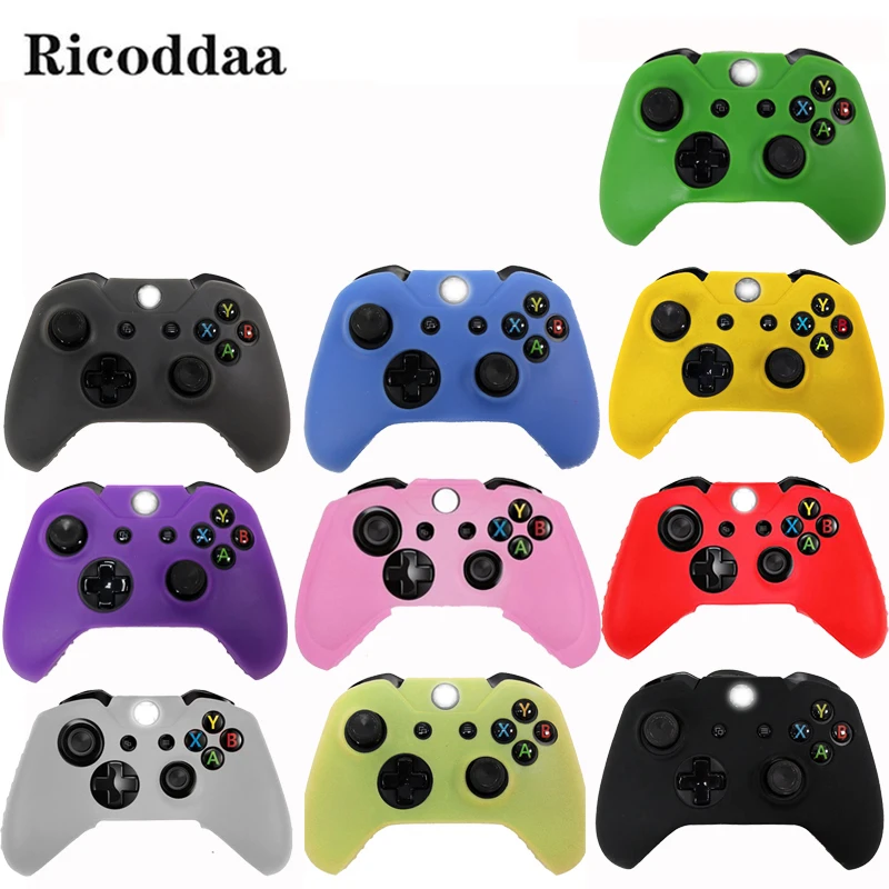 Soft Silicone Case For Xbox One Controller Gamepad Protective Rubber Case Cover For Microsoft Xbox One S Controller Accessories