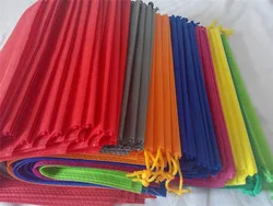 Sacos não tecidos do armazenamento da tela, 50pcs, tela não tecida, para sapatas do curso, sacos do cordão, brinquedo, bloco de apartamentos, dustproof