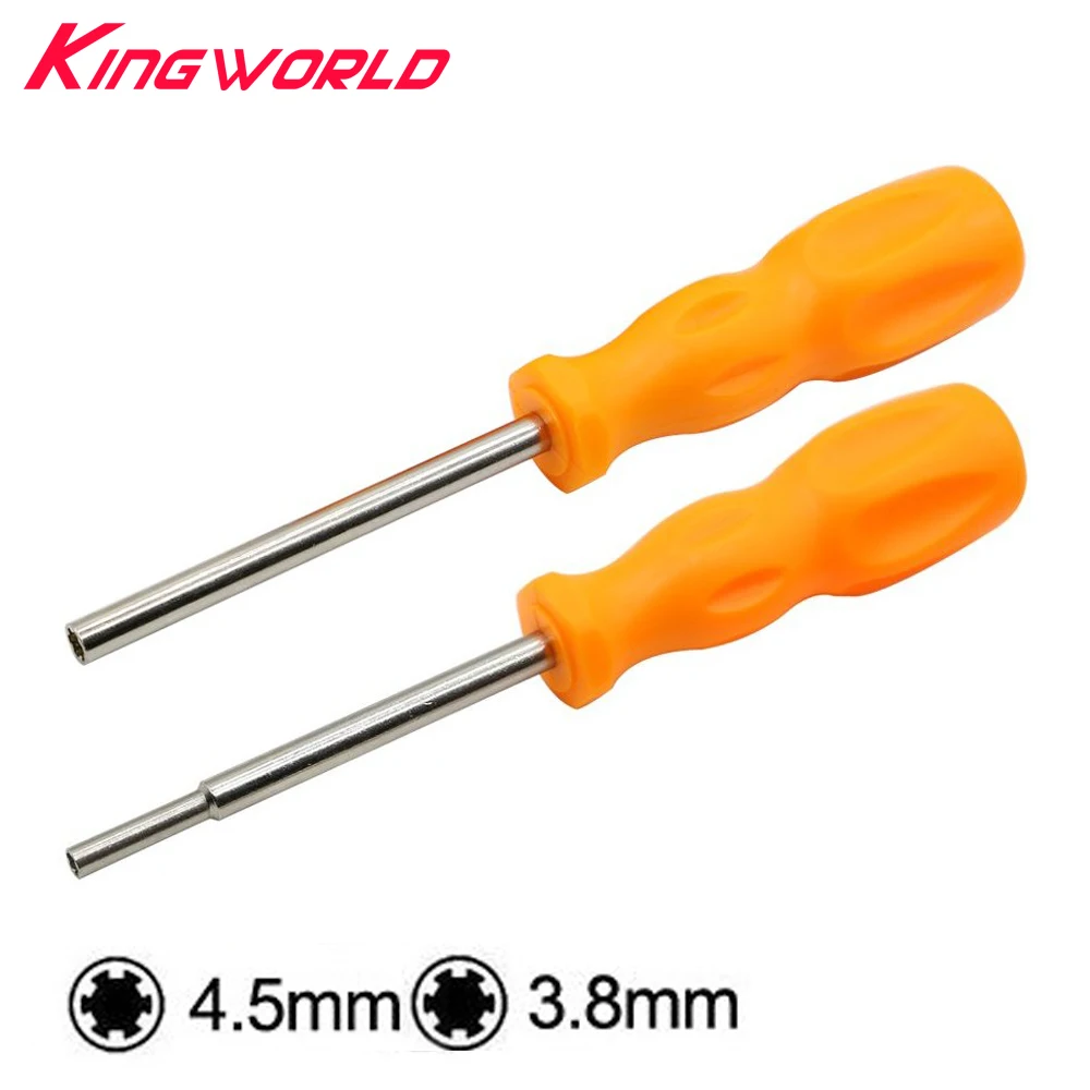 

1sets 3.8mm + 4.5mm Security Screwdriver Tool Bit Gamebit for N-GC N-ES N-64 S-NES for SEGA Game Cartridge