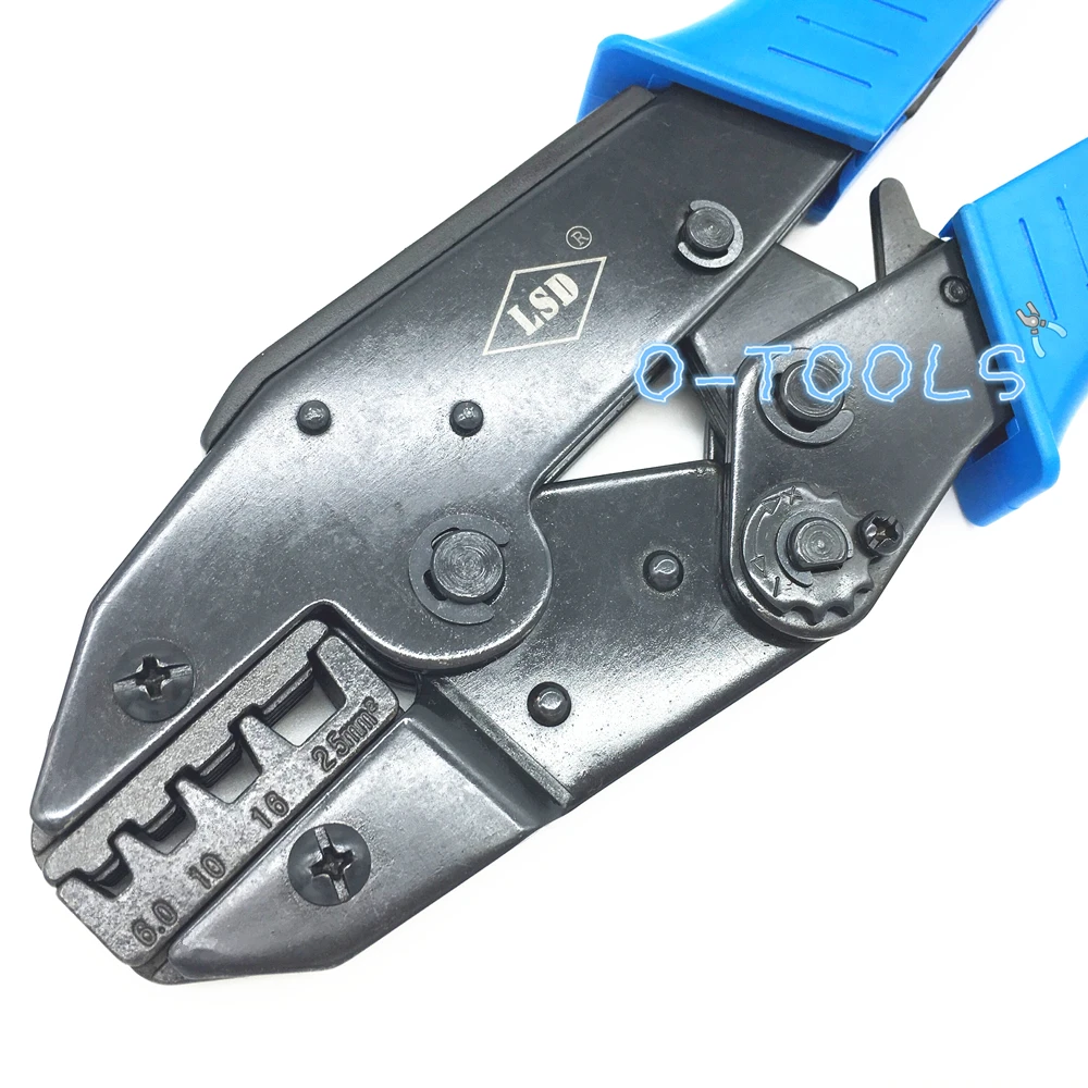 LS-0625WF Crimping tool for bootlace ferrules cable crimper end sleeve crimp pliers 6-25mm2