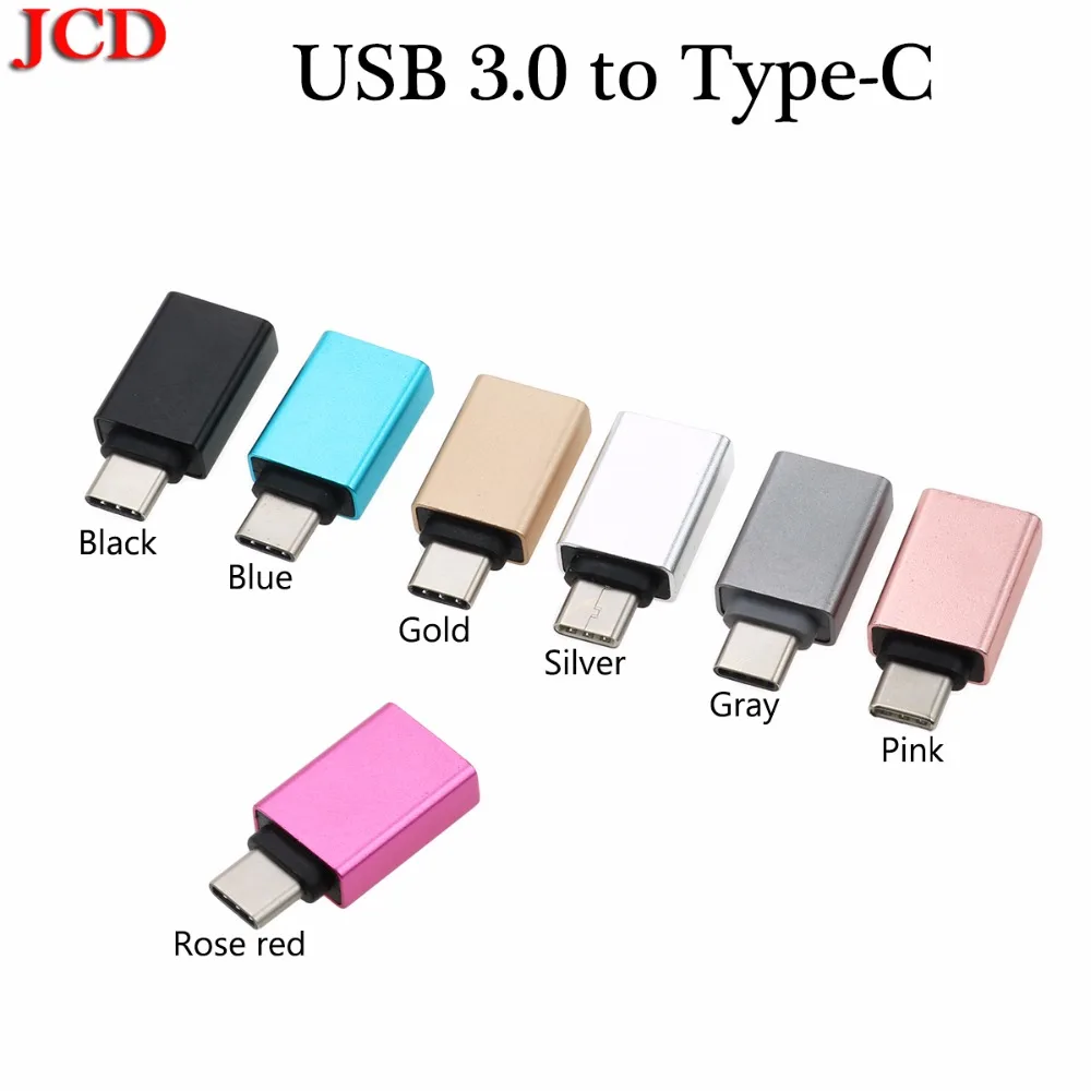 

JCD USB OTG for Nexus 5X 6P USB Type-C Male to USB 3.0 Female Converter Adapter OTG for Xiaomi Mi4C Mi4S Mi5 Plus Type C Adapter