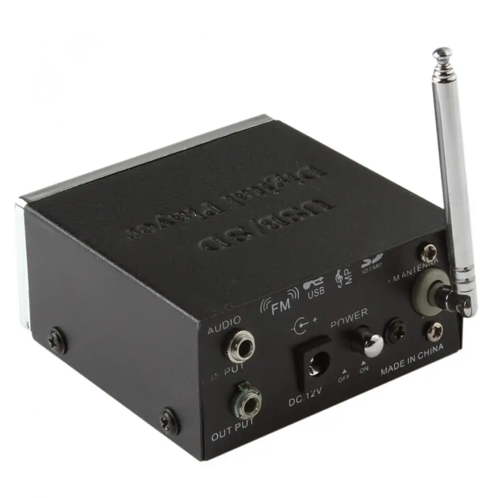 Sale Power Amplifier MP3 Player Reader 4-Electronic Keypad Support USB SD MMC Card with Remote