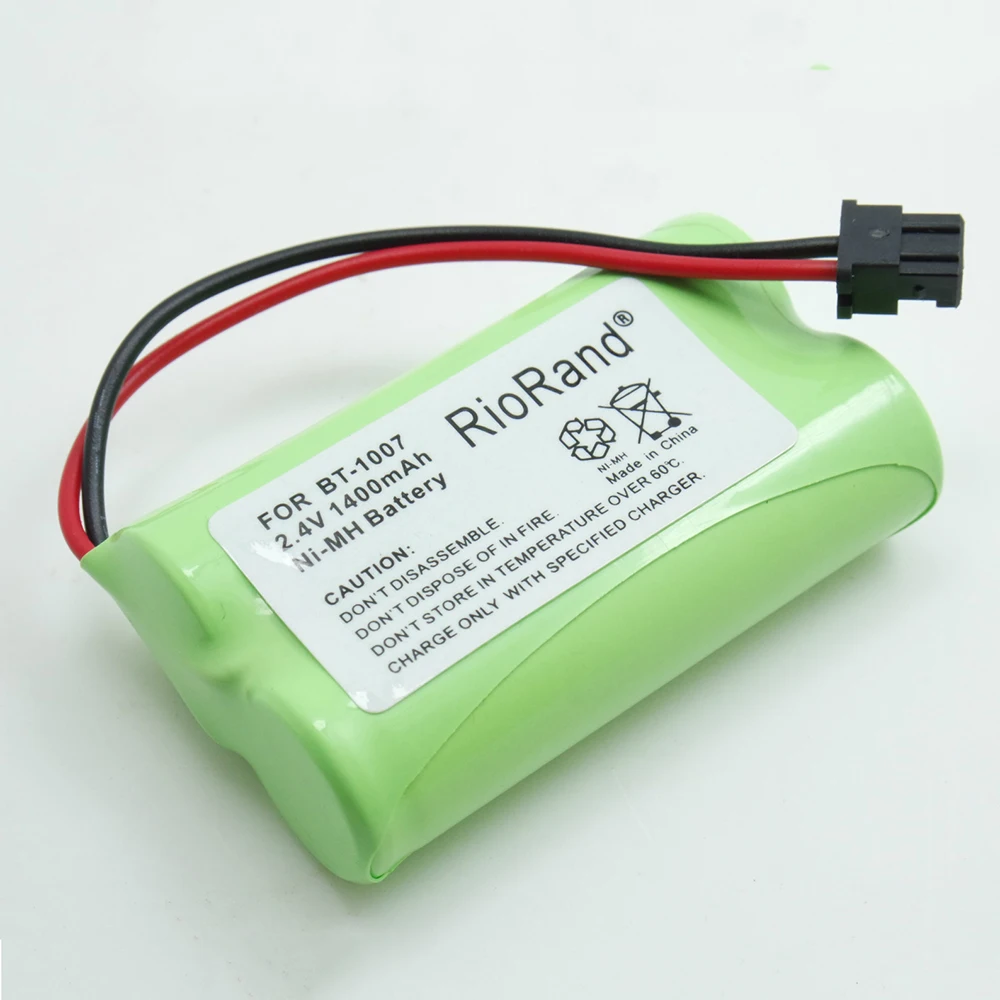 1 PCS 2.4V 1400mAh NI-MH Cordless Phone Battery For Uniden BT-1007 BT1007 BT1015