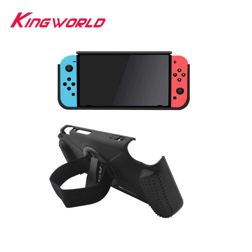 Protective handheld case TPU Protective Grips Cover Case Stores 4 Games for S-witch Controller Shock-Absorption