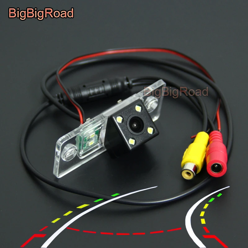 

BigBigRoad Car Intelligent Parking Tracks Camera For Volkswagen Touareg 7L 2002~2010 / Car Back up Reverse Rear View Camera