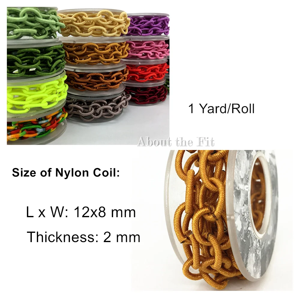 About the Fit Braided Nylon Chains DIY String Ropes Accessories Strap Necklace Cord Findings For Jewelry Making Women Handcrafts