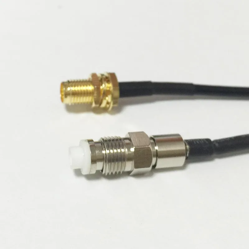 New Modem Coacial Cable SMA Female Jack Nut Switch FME Female Jack Connector RG174 Cable Pigtial 20CM 8inch Adapter RF Jumper