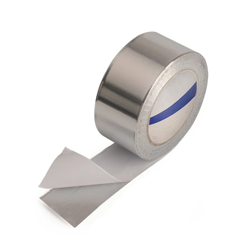 BGA Aluminum Foil Tape 30MM 40MM 50MM 60MM Width 40M Roll Heat Reflection High Temperature Adhesive Insulation Protective Tape