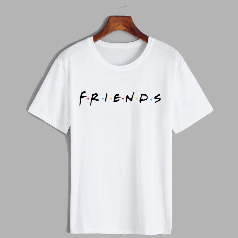 Friends T Shirt 2022 New Print Family T-Shirt Mommy And Me Clothes TV Show Tshirt FRIENDS Letter Family Matching Clothing