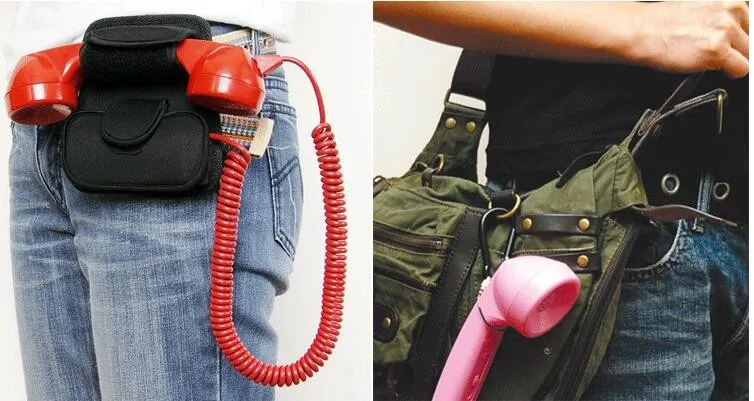 سماعة هاتف ريترو عصرية خصيصًا على الهاتف المحمول المضادة للإشعاع لهاتف iPhone 15 14 13 12 11