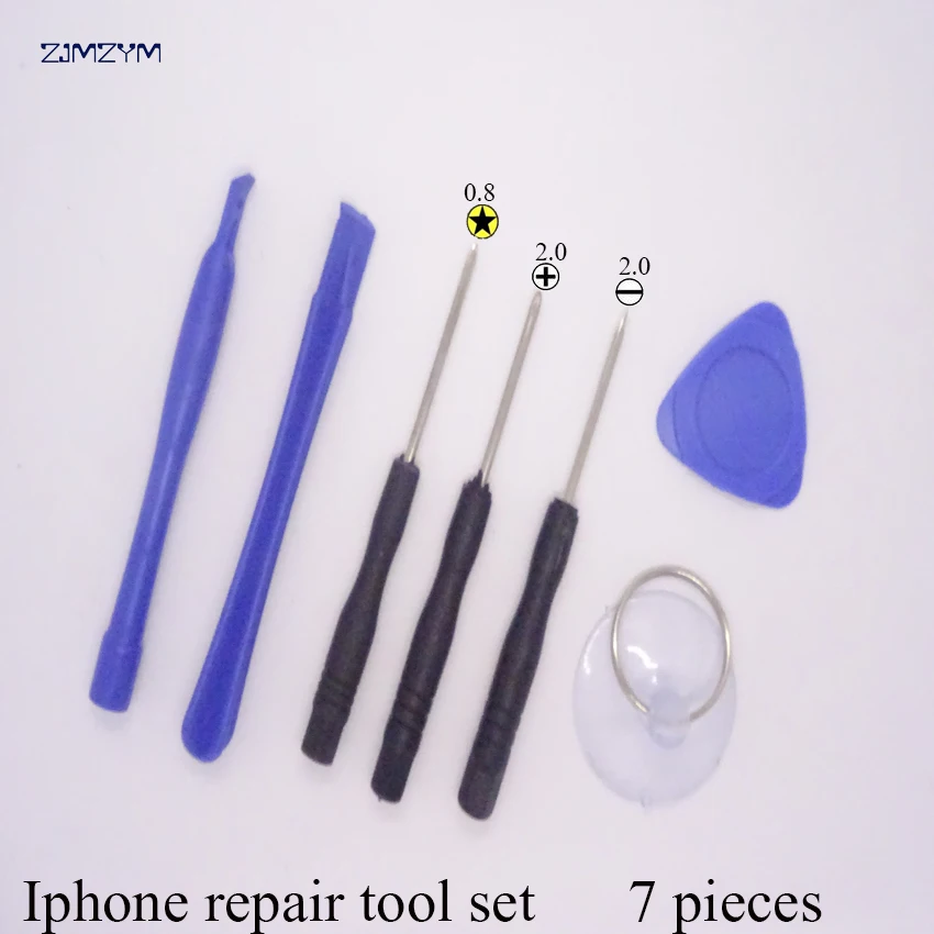 Kit d'outils de réparation de téléphone portable 7 en 1, outil d'ouverture de levier, outils de réparation LCD avec tournevis pour outil Iphone, offre spéciale
