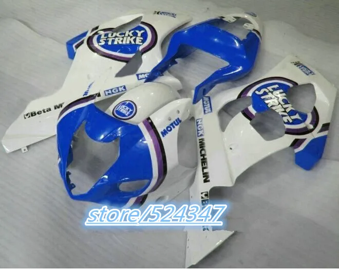 Injection Hey-GSX-R1000 K3 03 04 GSX R1000 K3 White Blue GSXR 1000 2003 2004 GSXR1000 Fairing Kit for Suzuki