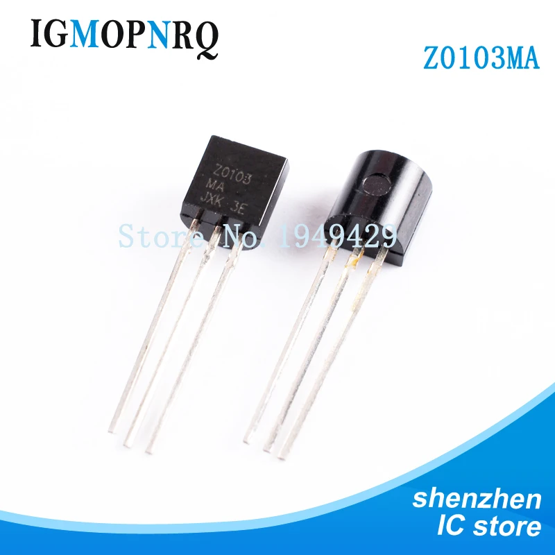 100PCS Z0103MA TO-92 Z0103 AMO THYR & TRIACS new   fast delivery