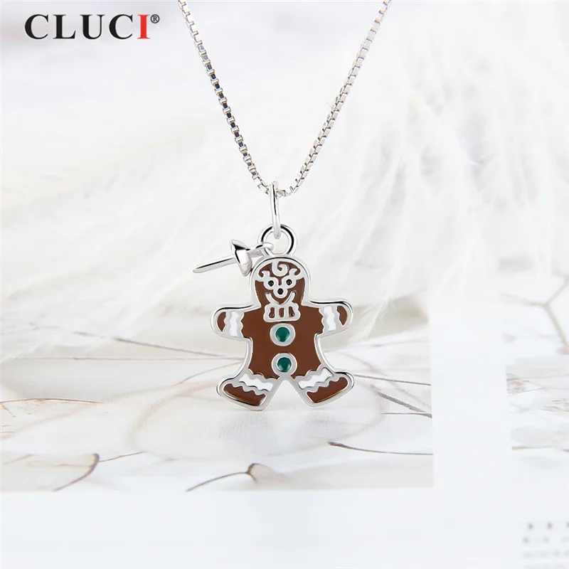 مجوهرات قلادة من الفضة الإسترليني 925 من كلوسي على شكل وحش Sonw قلادة من الفضة عيار 925 للسيدات SP362SB #4