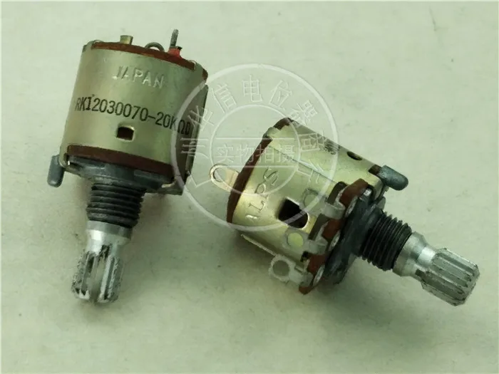 Original new 100% RK12030070 20K single band switch potentiometer B20K 15MM floral axis