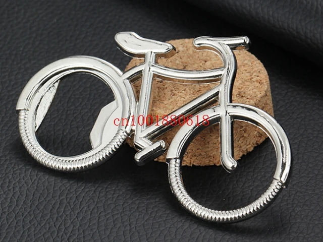 Free Shipping Fashion Bike Bicycle Metal Beer Bottle Opener keychain key rings Wedding Favors Gift,200pcs/lot