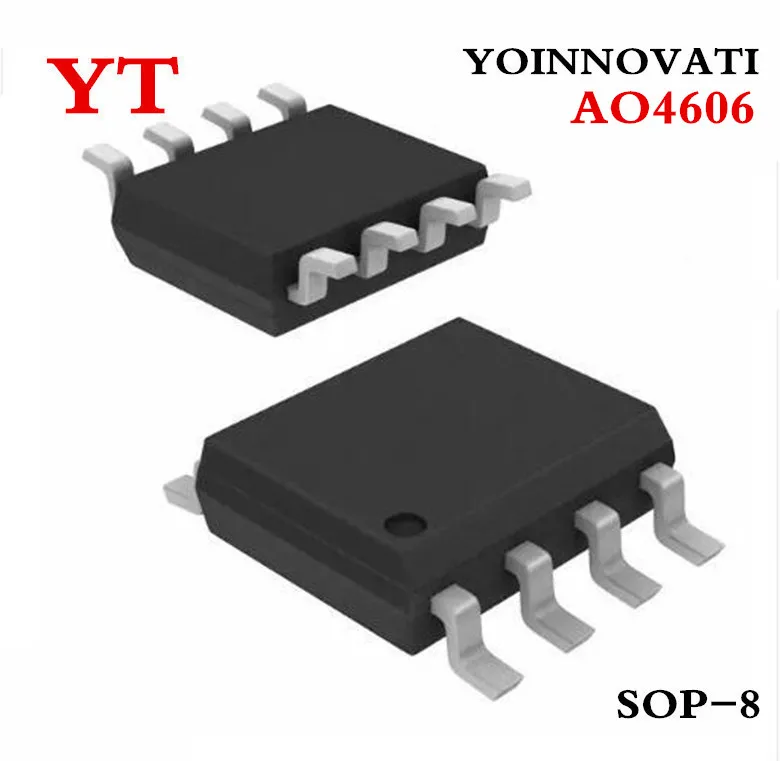 10PCS 100PCS AO4606 4606 Best quality.