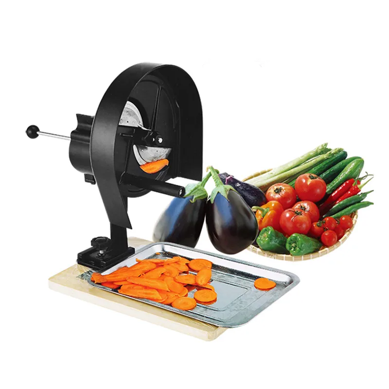 Commercial lemon food slicing slicer multifunctional manual fruit vegetable flaker potato grapefruit orange chipping machine