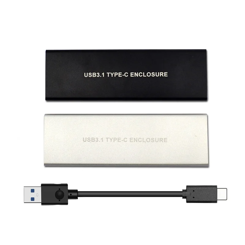 Pci express m.2 ssd hdd 인클로저 m 키 nvme usb3.1 type-c-pci-e 3.0 4x ngff 2280 intel 600 p 970 evo 용 외부 모바일 박스