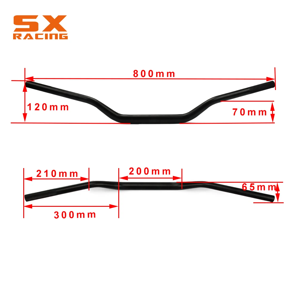 Motorcycle CNC Aluminum 28mm Handlebars Handle Tube Fat For KTM SX EXC XC XCF XCW XCFW SXF SXS125 150 250 350 450 530