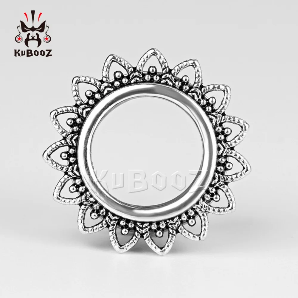 Kubooz piercing small size stainless steel piercing gauges body jewelry expander pair selling ear plug and tunnel