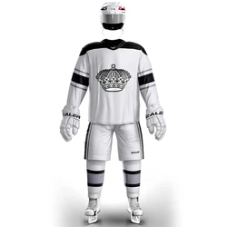 Han Duck ice hockey jerseys free shipping Los Angeles Training suit With Printing kings Logo in stock customized E063