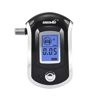 AT-6000 GREENWON Professional Mini Digital LCD Screen Breath Alkohol Alcohol Tester Breathalyzer Bafometro Alcoholimetro