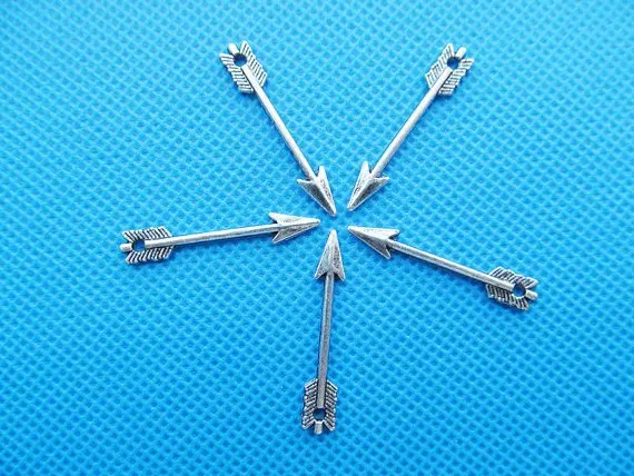 

400pcs Antique Silver tone/Antique Bronze Arrow Connector Pendant Charm/Finding,Bracelet Charm,Necklace Charms