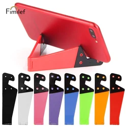 Fimilef Support de téléphone universel pliable Support de téléphone portable pour IPhone iPad E-Reader tablettes Support de téléphone réglable