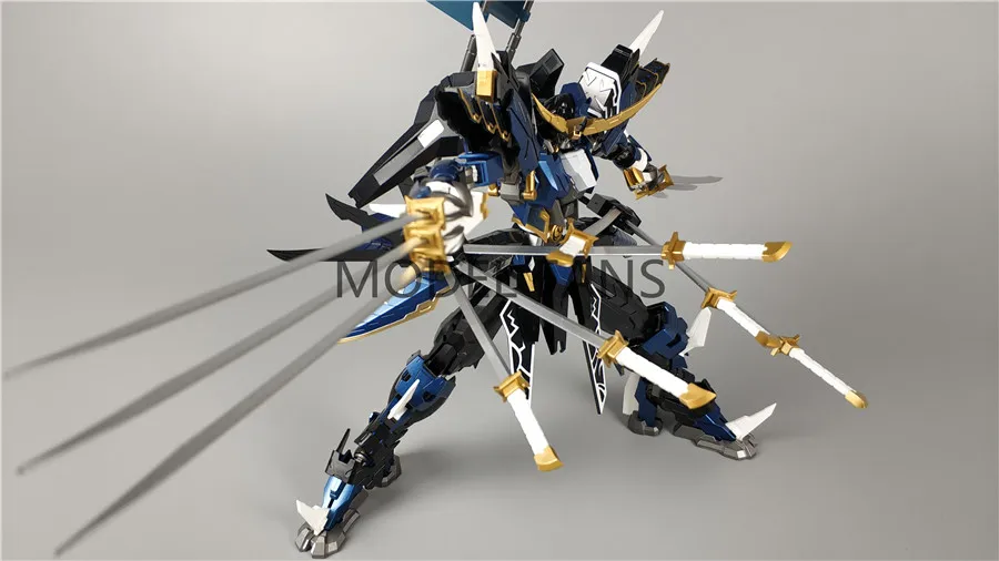 MODEL FANS IN-STOCK  Devil Hunter Blue Warrior mb Date Masamune VIDAR Alloy Framework action robot figure toy